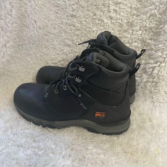 Timberland PRO Men's Hypercharge 6" Composite Toe Waterproof Work Boots SZ12M - Picture 3 of 11